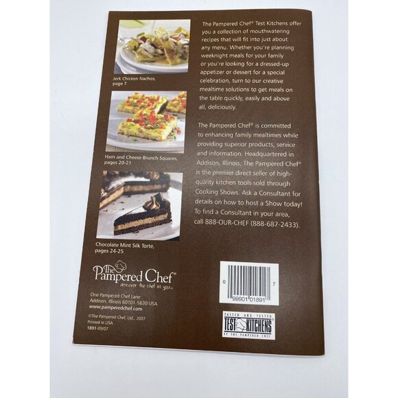 Lot of 4 The Pampered Chef Season's Best Recipes Collection Cookbooks - Picture 7 of 9